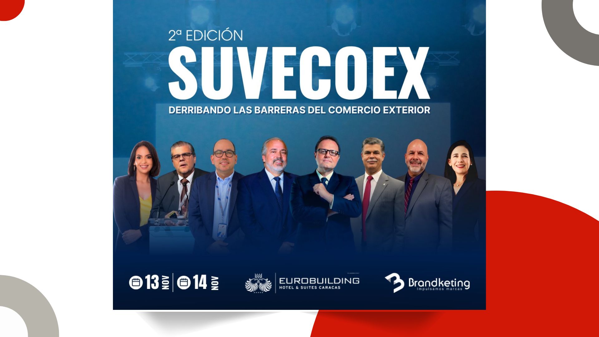 Segunda Edición de SUVECOEX – Summit Venezolano de Comercio Exterior 2024